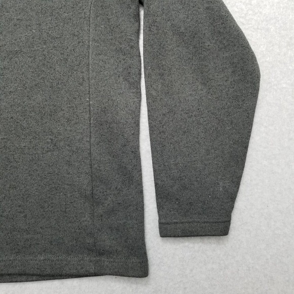 Weatherproof Sweater Mens XL Gray Long Sleeve Zip Mock Neck Pullover Sweatshirt - Picture 3 of 10